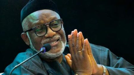 Rotimi Akeredolu Hands Over To Deputy, Commences Annual Leave